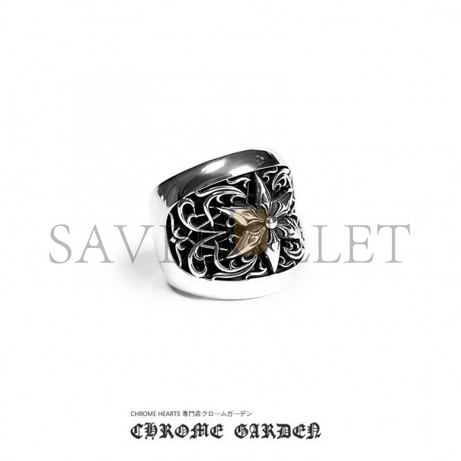 CHROME HEARTS CLASSIC OVAL STAR RING