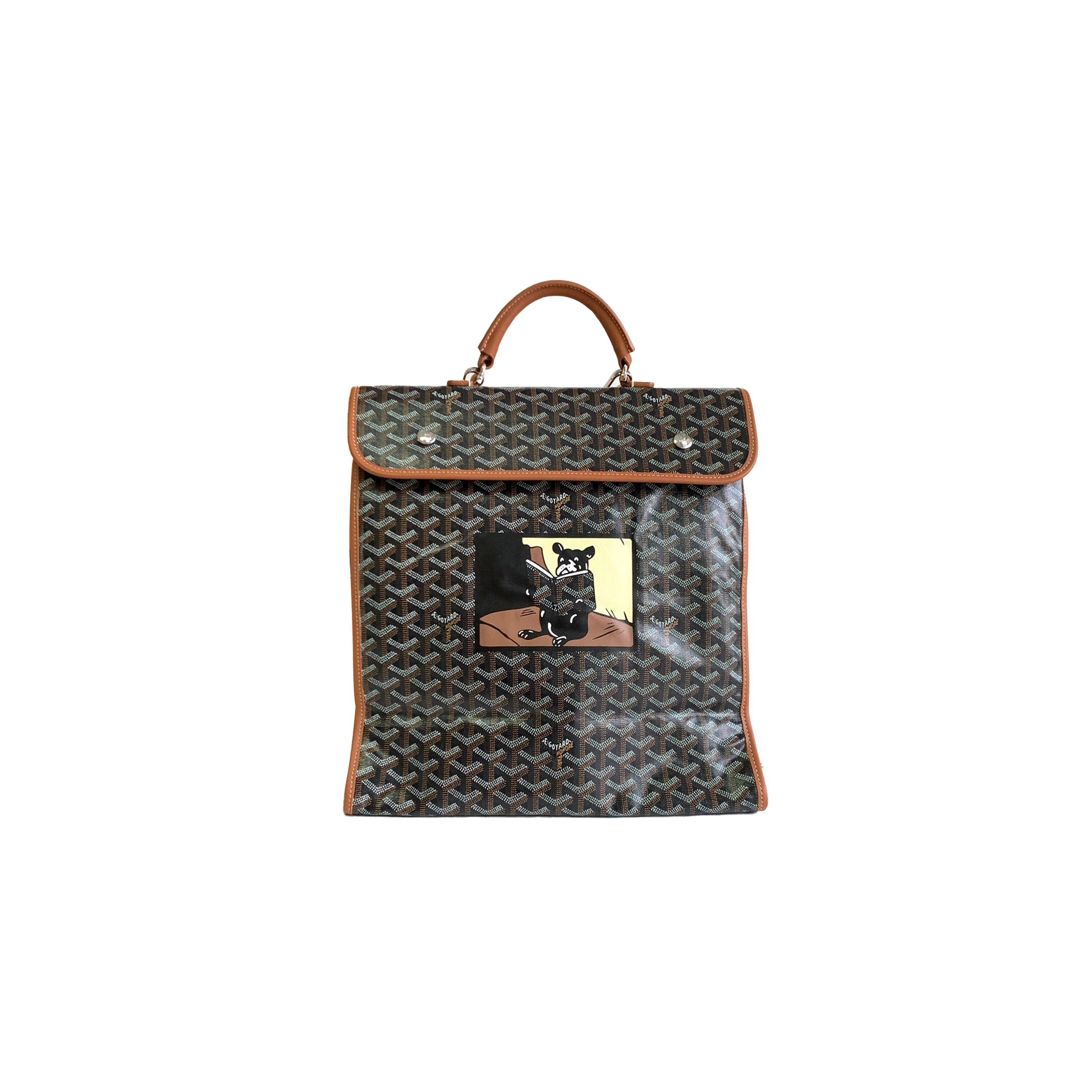 GOYARD SAINT LÉGER BACKPACK X HULOT EDMON STLEGEMMLTY01CG03P (37*34*15cm)