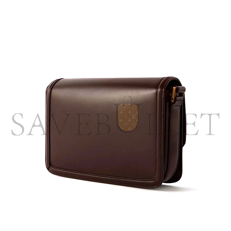 YSL SOLFERINO MEDIUM SATCHEL IN BOX SAINT LAURENT 7110390SX0W2877 (23*16*6cm)