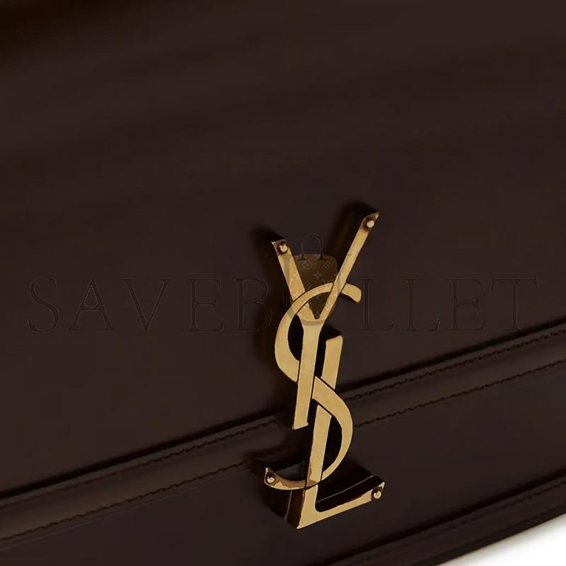 YSL SOLFERINO MEDIUM SATCHEL IN BOX SAINT LAURENT 7110390SX0W2877 (23*16*6cm)