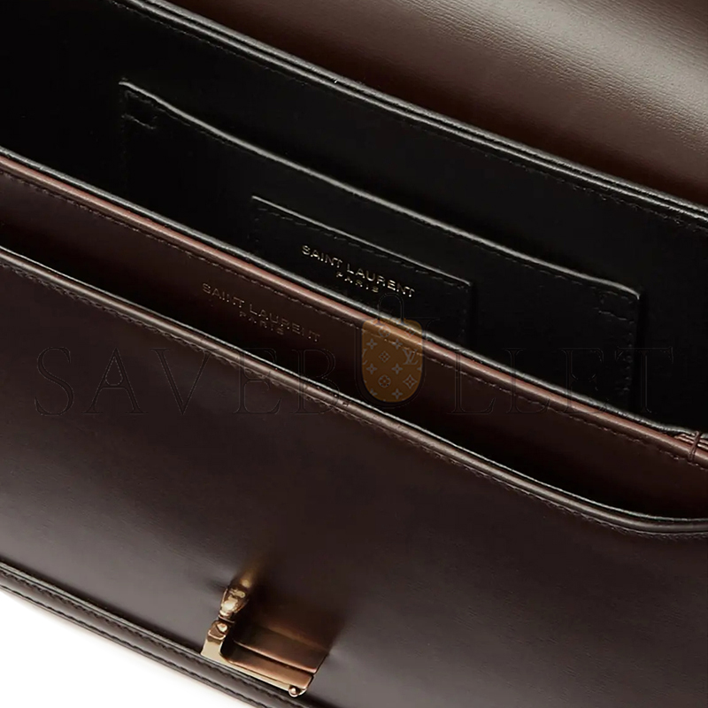 YSL SOLFERINO MEDIUM SATCHEL IN BOX SAINT LAURENT 7110390SX0W2877 (23*16*6cm)