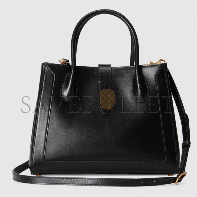 GUCCI JACKIE 1961 MEDIUM TOTE BAG ‎649016 0YK0G 1000  (30*24*12cm)