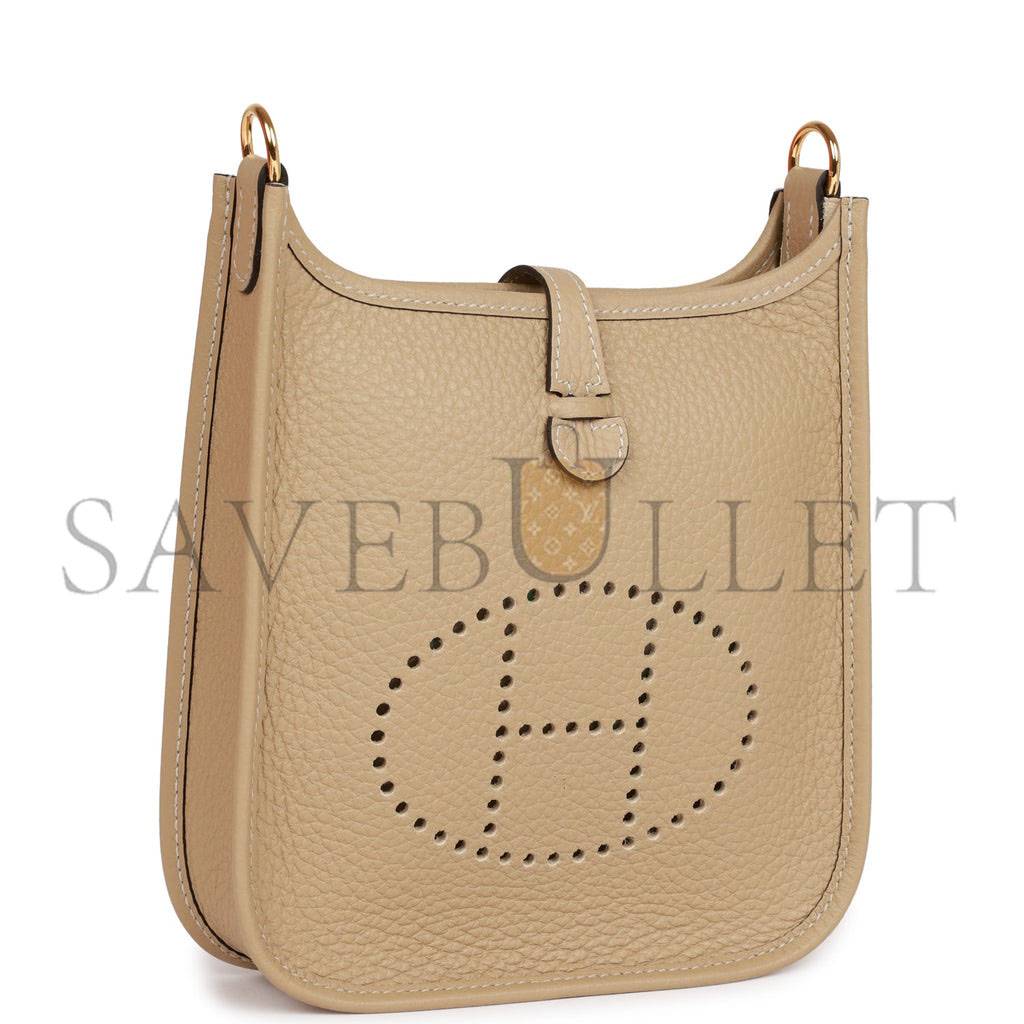 HERMES EVELYNE TPM TRENCH CLEMENCE GOLD HARDWARE (17cm)